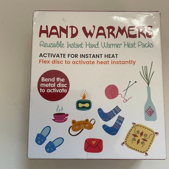 Reusable Instant Hand Warmers - Picture 1 of 7
